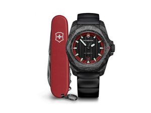 Victorinox I.N.O.X. Automatik Uhr, Schwarz, 41 mm, Limitierte Auflage, V242024.1