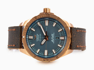 Vostok Europe Almaz Automatik Uhr, Bronze, 47 mm, Superluminova, NH35A-320O507