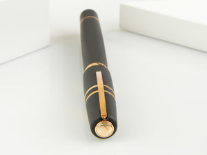 Visconti Homo Sapiens Basaltic Lava Roller, Bronze, Over, KP15-03-RB