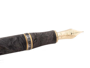 Visconti Homo Sapiens Carbon Moiré Füllfeder, Limitierte Ed, KP15-45-FP