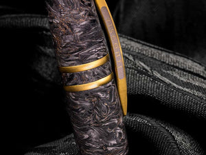 Visconti Homo Sapiens Carbon Moiré Füllfeder, Limitierte Ed, KP15-45-FP