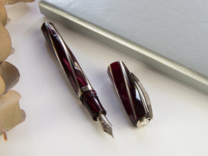 Visconti Divina Elegance Bordeaux Füllfederhalter, Edelharz, KP18-08-FP