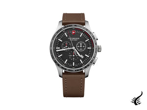 Victorinox Alliance Sport Chronograph Quartz Uhr, Schwarz, 44 mm, V241826