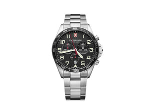 Victorinox Fieldforce Quartz Uhr, Schwarz, 42 mm, Chronograph, V241855