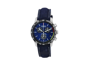 Zeppelin Night Cruise Quartz Uhr, Blau, 42 mm, Chronograph, Tag, 7288-3