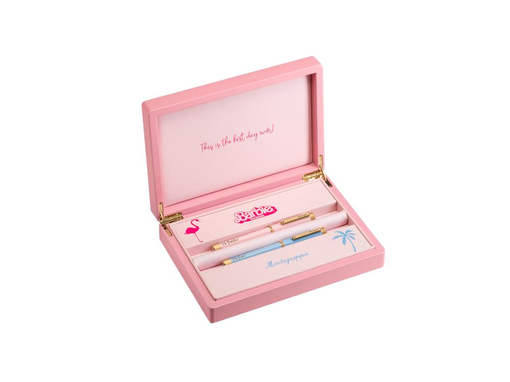 Set Montegrappa Barbie™️ The Movie Icon Signature Füllfeder, ISZEB--Y