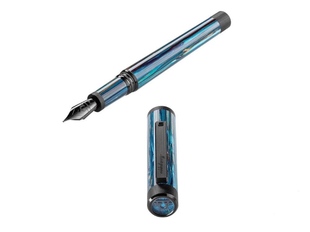 Montegrappa Zero Zodiac Libra Füllfederhalter, 14K, LE, ISZEZ-4C-B8